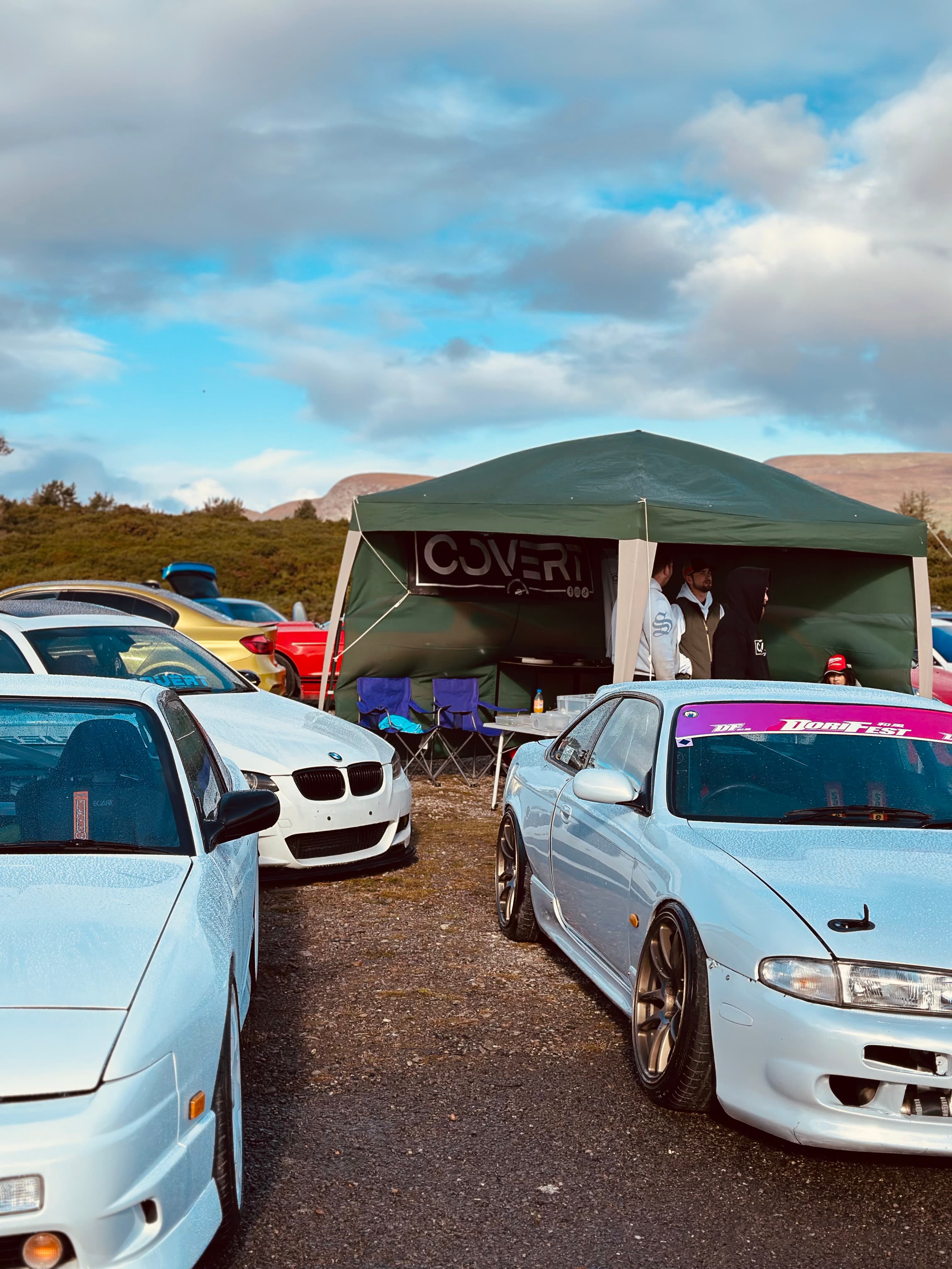 Getting ready for the highlander track and show in Golspie on Sunday,...